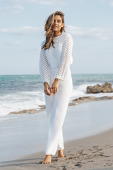 Ivory Crochet Knit Pants - FINAL SALE | Magnolia Boutique