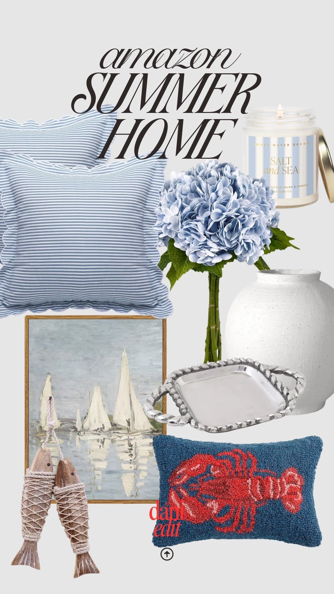 Amazon summer coastal home decor — those wood fishies ! ☀️🐟🌊

#LTKdayinmylife #LTKHome #LTKstorytime