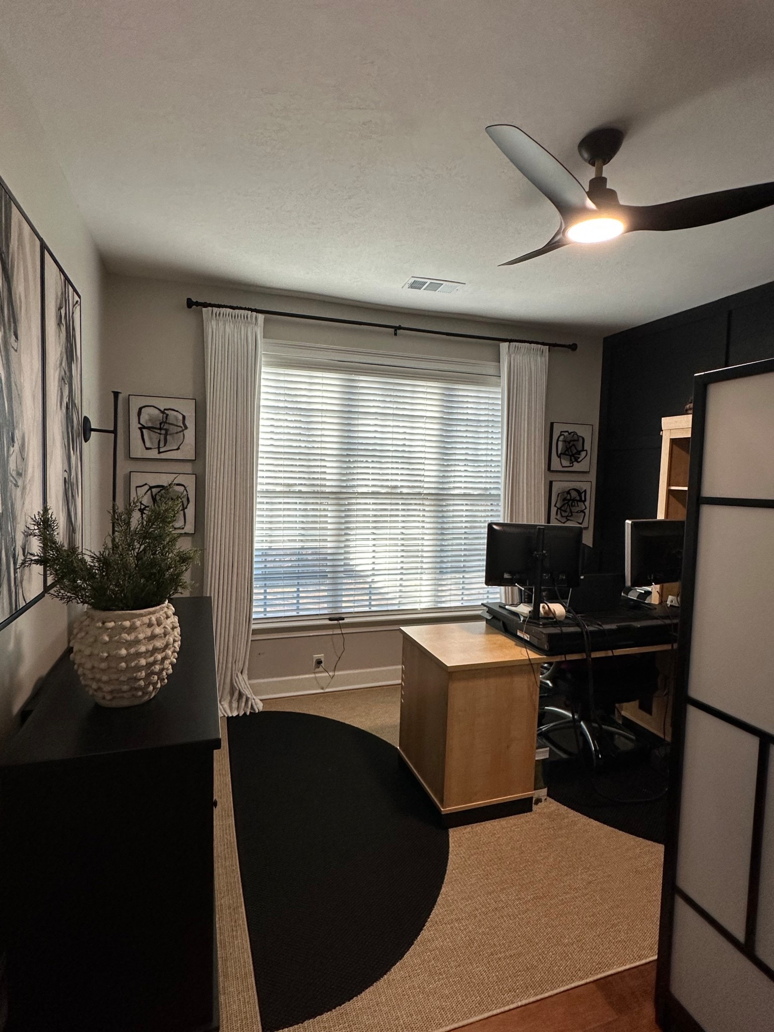  I am loving my new custom curtains from @homerilla_official Homerilla offer an array of rich beautiful fabrics and colors to choose from. Homerilla will custom make your curtains to your measurements. 

🔔use coupon code shann17 for 17 % off your order. 

Curtain details: 
🛍️Lille Linen style 1908-1
🛍️single panel height 103
🛍️single panel width 75
🛍️triple pinch pleated
🛍️color beige white 
🛍️memory trained 
🛍️90% blackout gsm


#ltkhome 
#homerilla 
#homerillacurtains 
#curtains 


#LTKHome