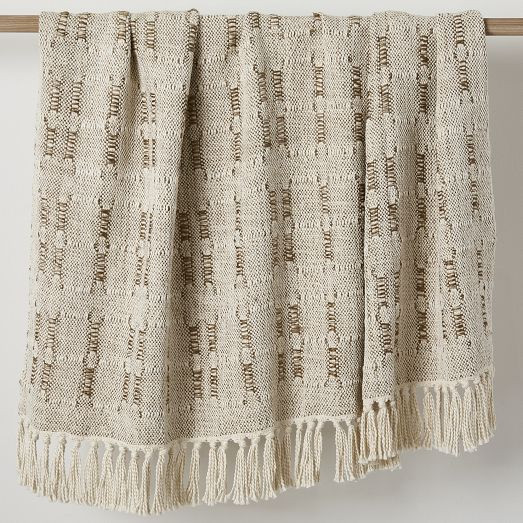 Grid Woven Throw | West Elm (US)