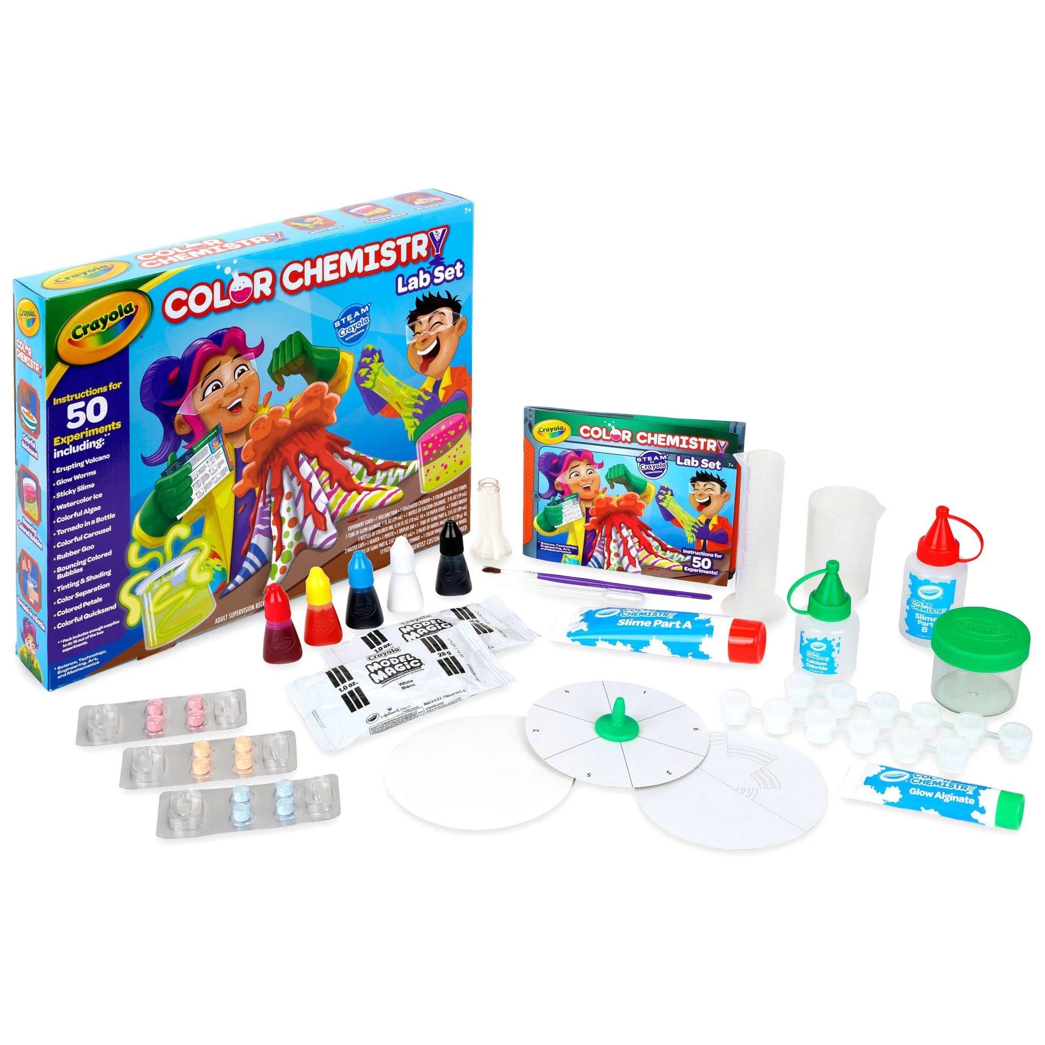 Crayola Color Chemistry Set for Kids, over 50 STEAM/STEM Activities, Educational Toy, Gift for Ch... | Walmart (US)