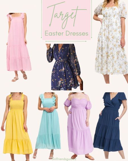 Pretty and romantic Easter and Spring dresses from Target. #easter #spring #dress

#LTKsalealert #LTKunder50