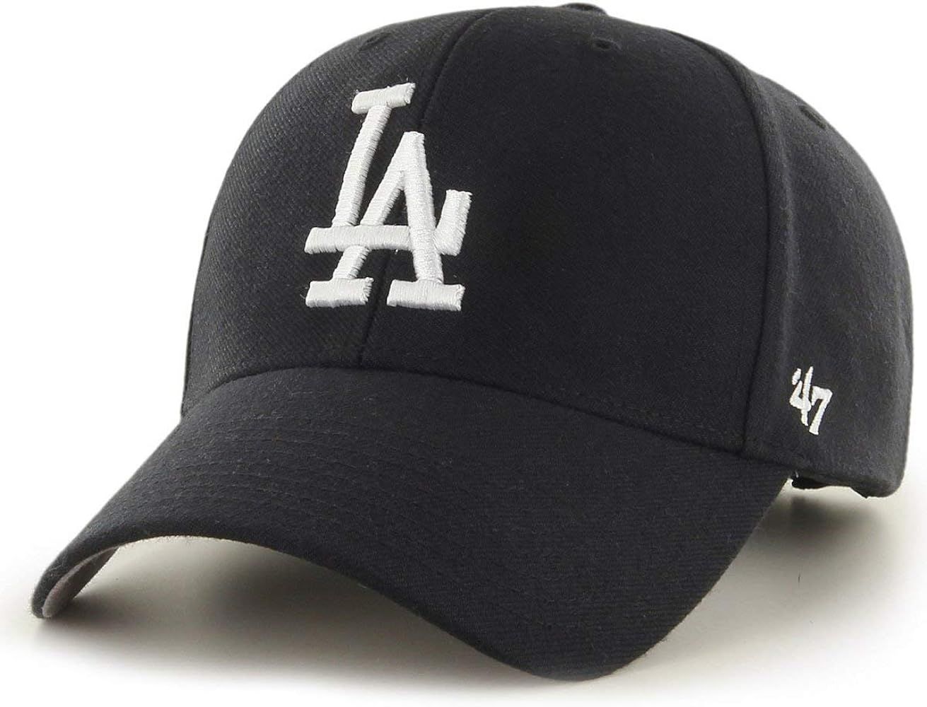 '47 MLB Black White MVP Adjustable Hat, Adult One Size Fits All | Amazon (US)