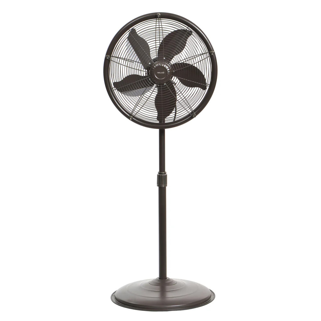 Newair Outdoor Misting Fan and Pedestal Fan Combination, 600 sq. ft. With 3 Fan Speeds and Sturdy... | NewAir