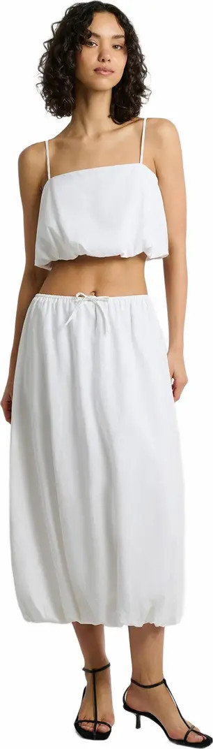 Air Linen Bubble Maxi Skirt | Nordstrom