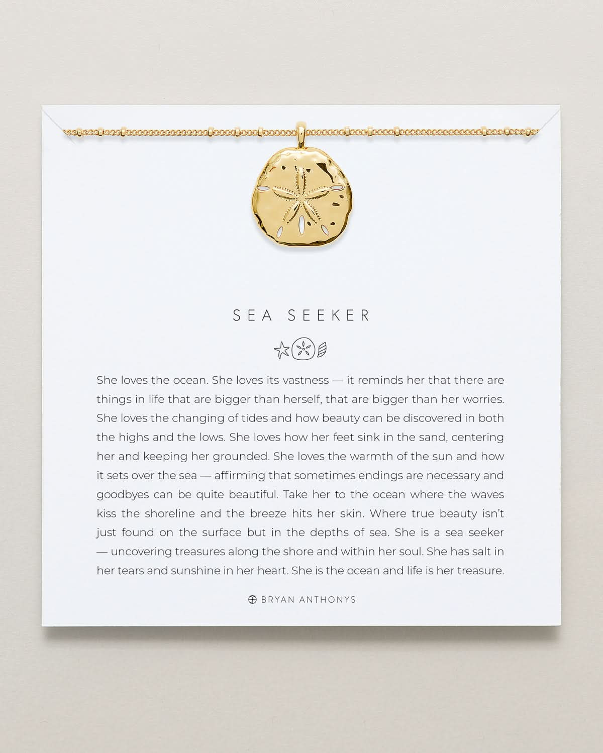 Sea Seeker Pendant Necklace | Bryan Anthonys | Bryan Anthonys
