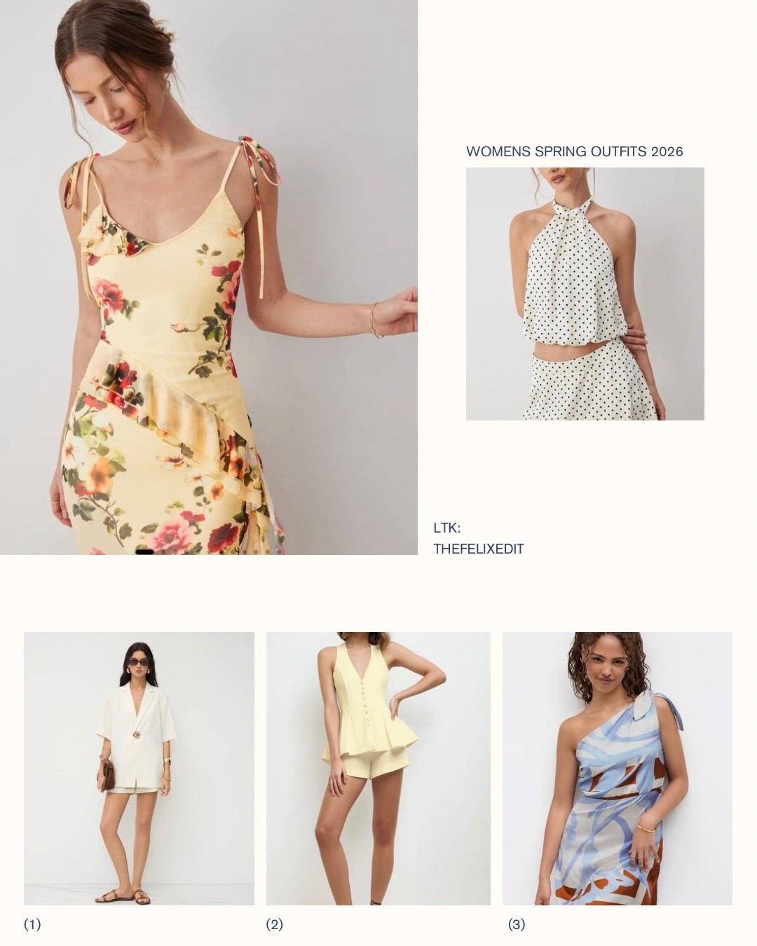 Loving these #Spring outfits from Cider 💗 All pieces under $60 right now! #Springoutfits2026

#LTKootd #LTKSeasonal #LTKWedding
