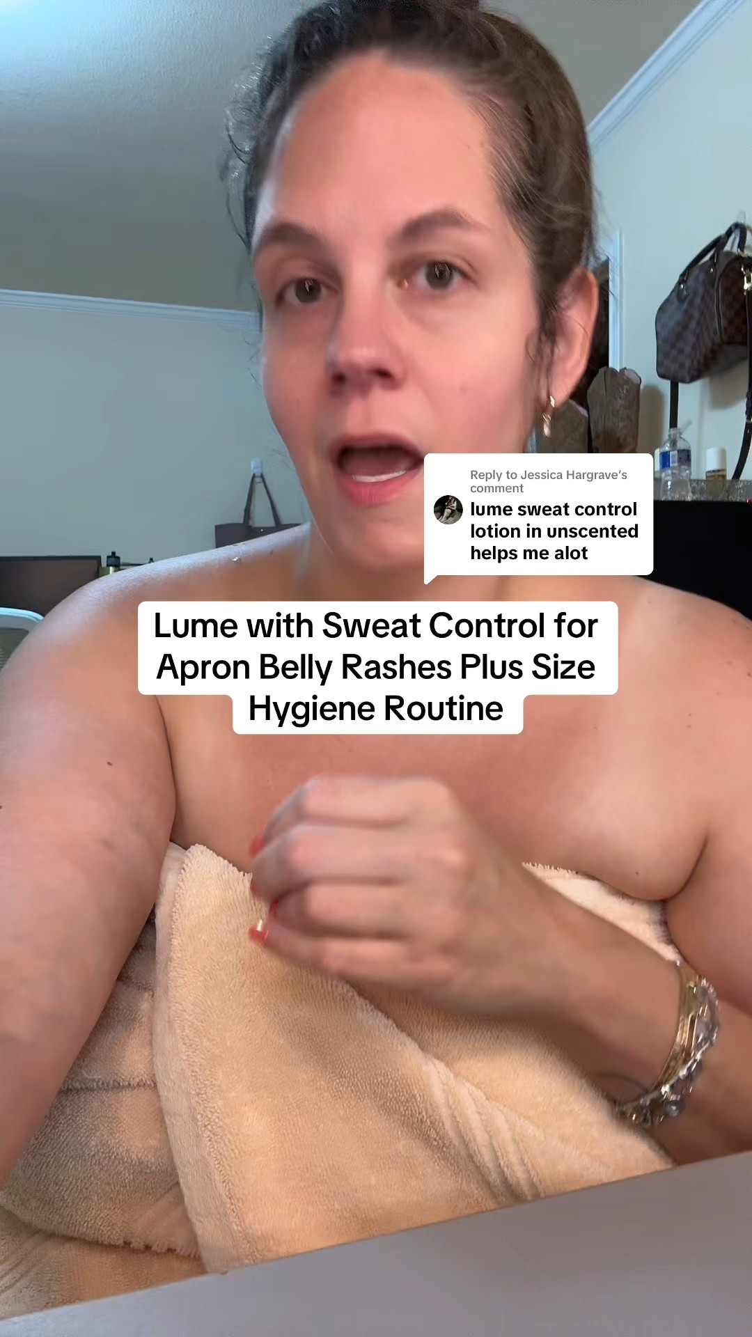 Lume full body deodorant with sweat control is necessary in my hygiene routine for apron belly rashes  

#LTKPlusSize #LTKBeauty