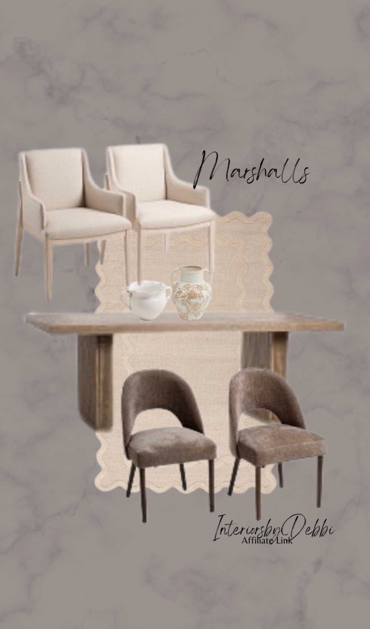 Marshall’s Finds
Area rug, dining chairs, dining table, vases, transitional home, modern decor, amazon find, amazon home, target home decor, mcgee and co, studio mcgee, amazon must have, pottery. barn, Walmart finds, affordable decor, home styling, budget friendly, accessories, neutral decor, home finds, buy new arrival, coming soon, sale alert, high end look for less, Amazon favorites, Target finds, cozy, modern, earthy, transitional, luxe, romantic, home decor, budget friendly decor #marshalls



#LTKSeasonal #LTKHome