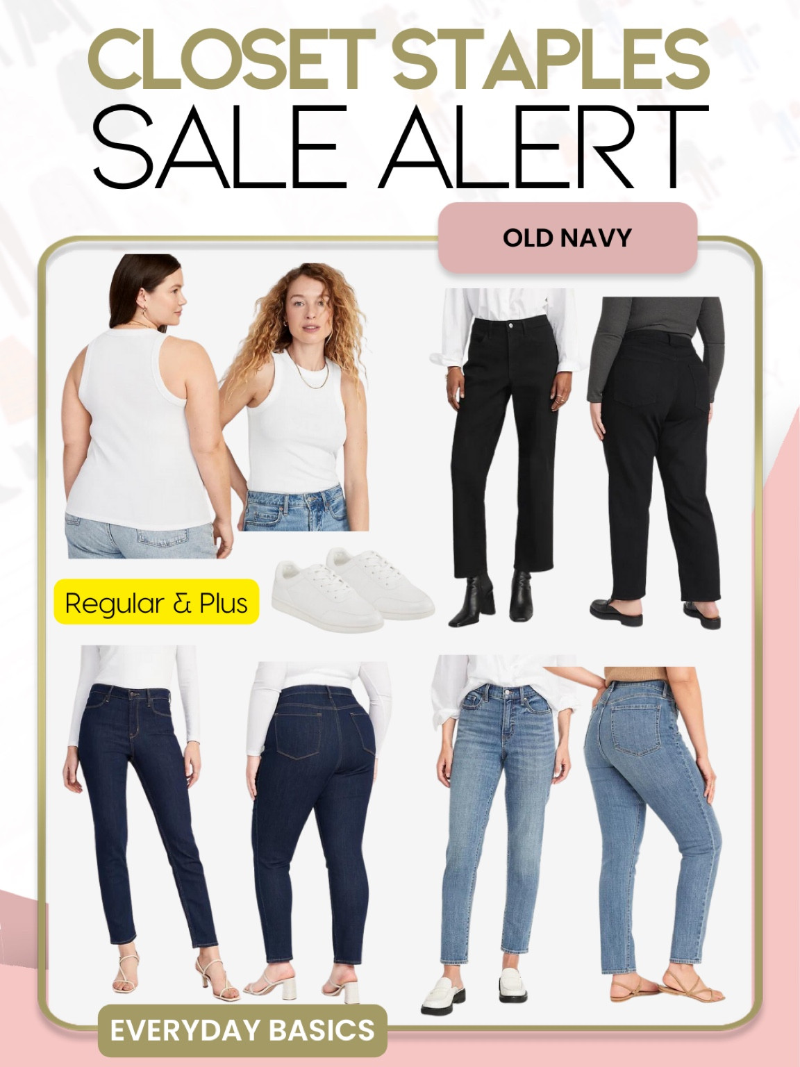Closet Staples sale alert!! 

#LTKsalealert #LTKover40 #LTKfindsunder50