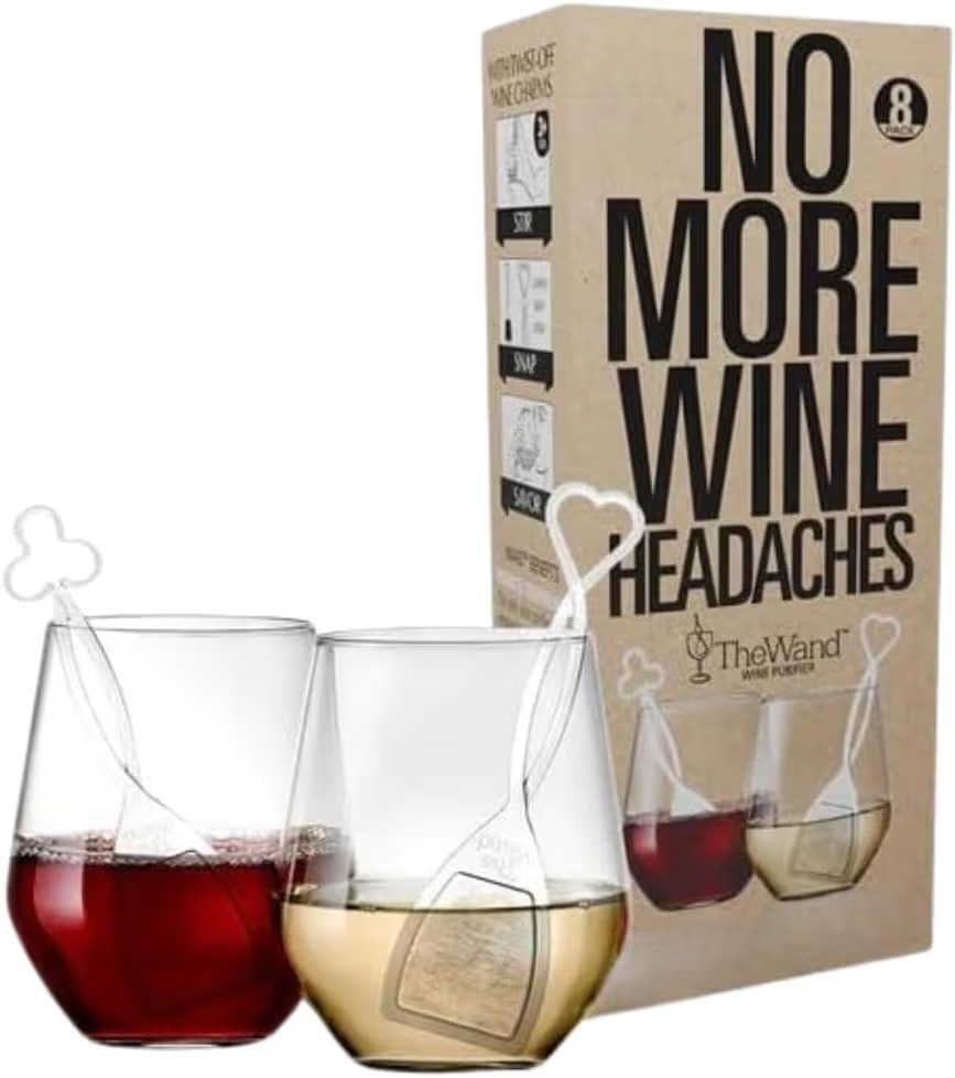 PureWine The Wand Wine Purifier - Red & White Wine Filters for Histamines & Sulfites, Sulfite Rem... | Amazon (US)