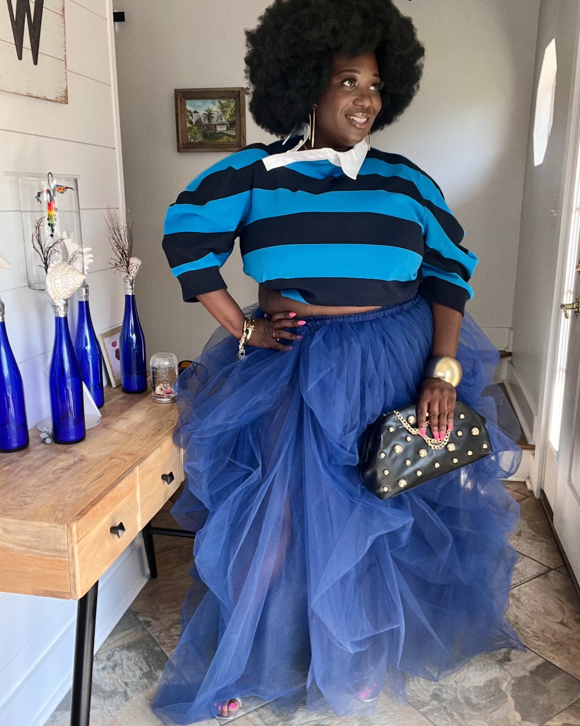 Be a little whimsical with KBB @Target 

I am wearing the extra large in the rugby shirt and the extra large in the tulle skirt from @amazonfindsandfashion 

#LTKMothersDay #LTKPlusSize #LTKOver40