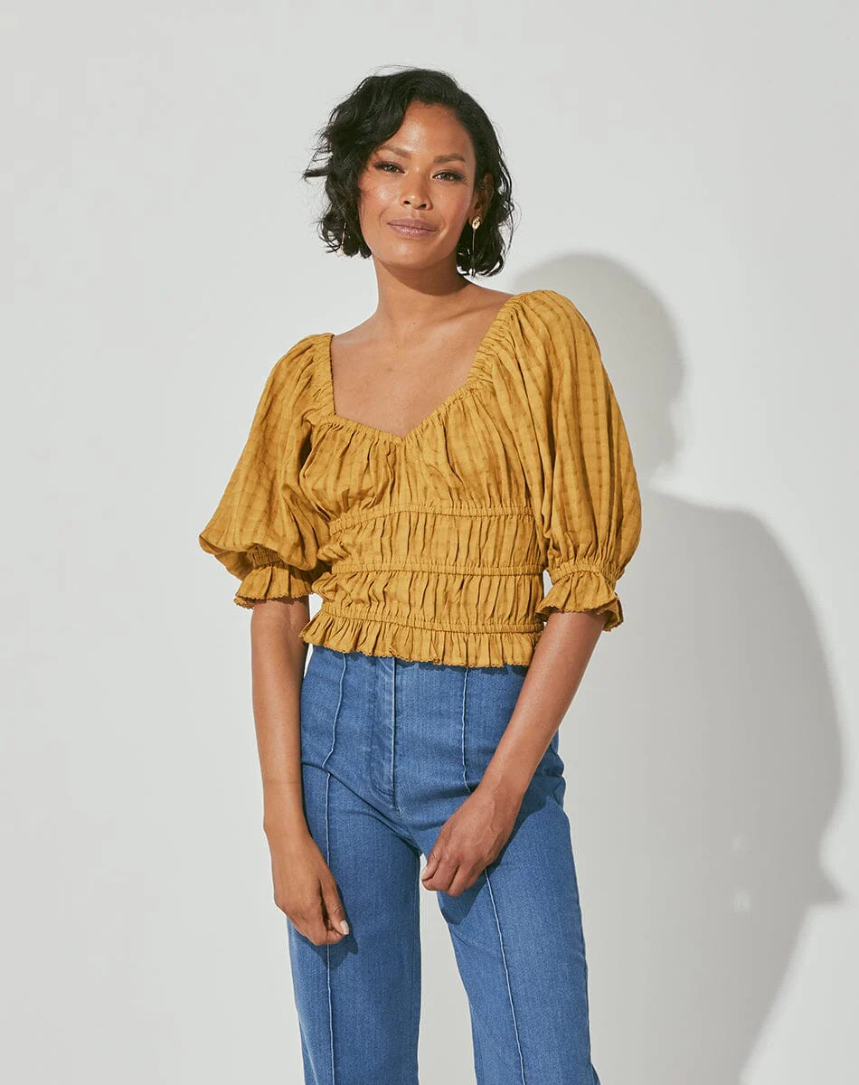 Shop Rebecca Blouse | Cleobella | Cleobella LLC