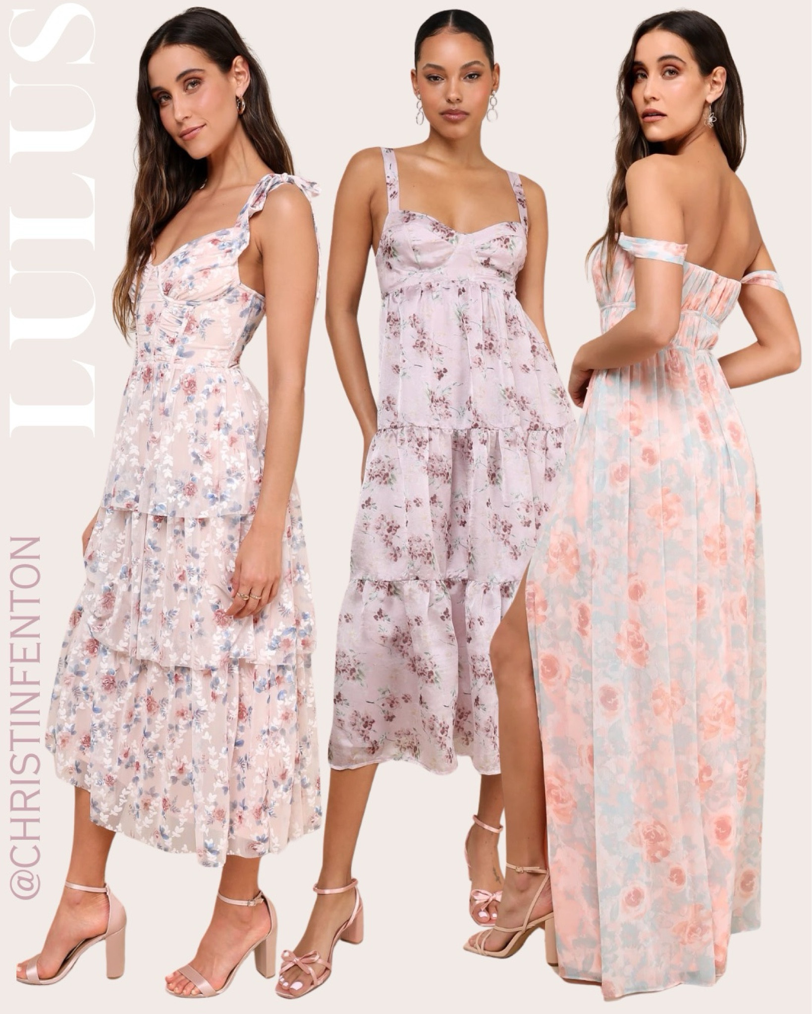 Lulus summer dresses, wedding guest dress, maxi dresses, midi dress, mini dress, anniversary dress, engagement photoshoot dress, bridesmaid dress, celebration dress, baby shower dress, maid of honor dress, mother of the bride dress, cocktail party dress, engagement dinner dress, honeymoon dress, floral dress, satin dress, formal dress  @shop.ltk #liketkit #lulusdresses #lulus #lovelulus 🥰 Thanks for being here & shopping with me! 🤍 Xo Christin   #LTKStyleTip #LTKShoeCrush #LTKPlusSize #LTKItBag #LTKBeauty #LTKSaleAlert #LTKWedding #LTKParties #LTKMidSize #LTKFindsUnder100 #LTKFestival #LTKOver40 #LTKGiftGuide #LTKActive #LTKWorkWear 