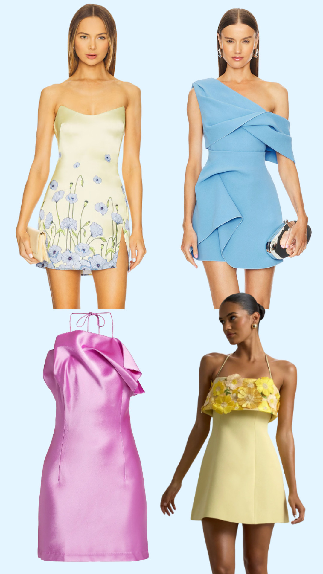 Wedding guest dresses! Just a few... but I will find more upon request! 

 