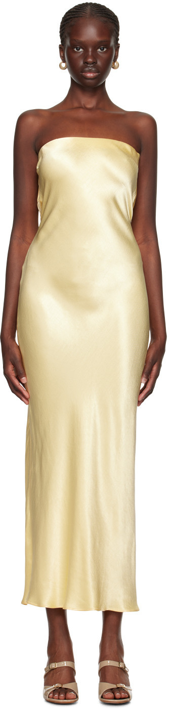 BEC + BRIDGE Yellow Moondance Maxi Dress | SSENSE