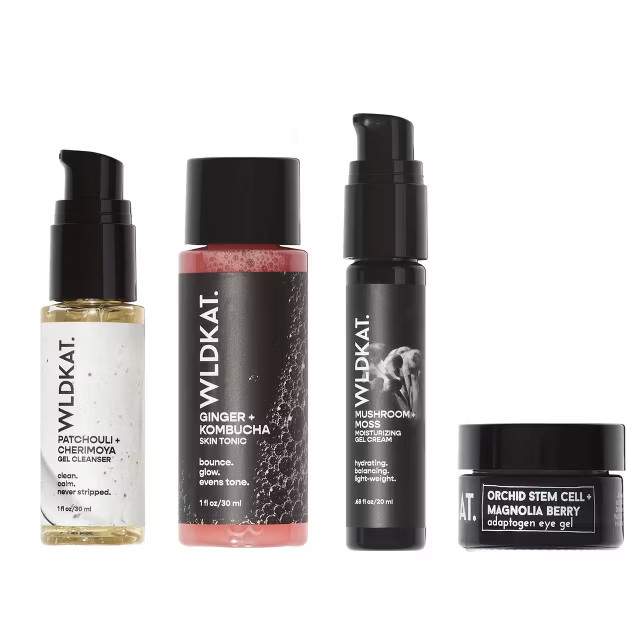 WLDKAT Go To Glow Skincare Set - 4ct | Target