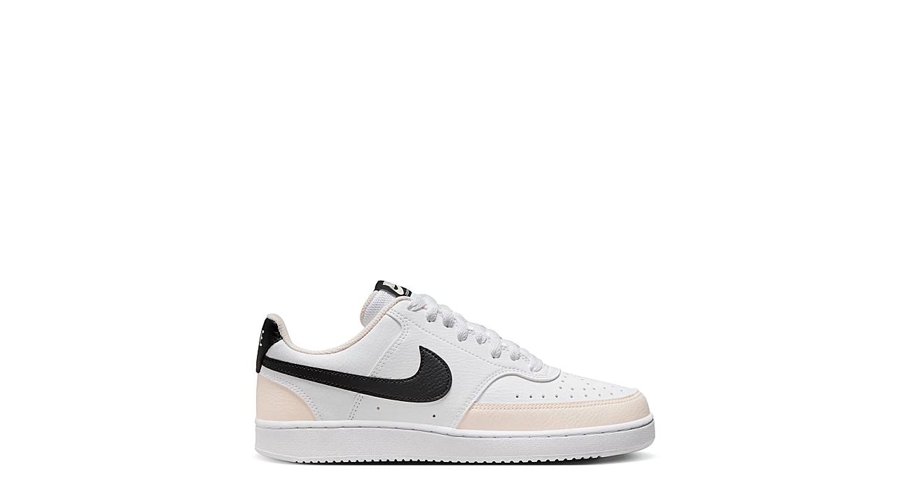 WHITE NIKE Womens Court Vision Low Next Nature Sneaker | Rack Room Shoes