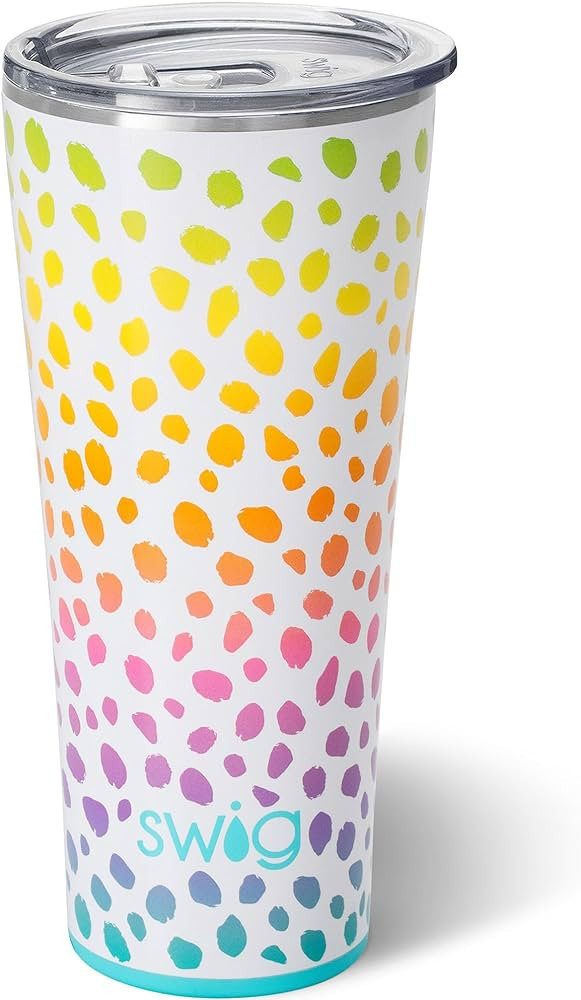 Swig Life XL 32oz Tumbler, Insulated Coffee Tumbler with Lid, Cup Holder Friendly, Dishwasher Saf... | Amazon (US)