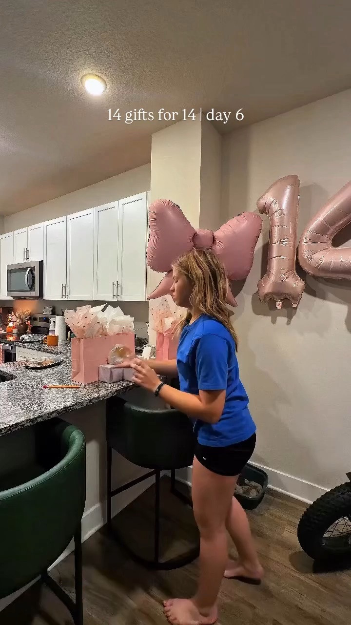 day 6 of 14 gifts for 14 + only 8 days until her birthday 😭

#14GiftsFor14 #14thBirthday #BirthdayCountdown #TeenBirthday #BirthdayTradition

14 gifts for 14 • 14th birthday ideas • gifts for 14 year old girl • teen birthday ideas • teen girl birthday gifts • birthday countdown • birthday traditions • mother daughter moments