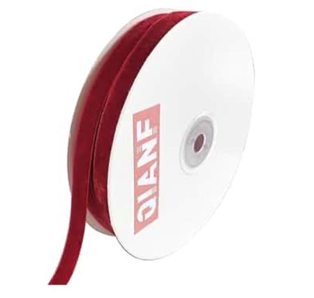 QIANF Vintage Red Velvet Ribbon, 3/8 Inch X 25Yd

Fabric Ribbons by QIANF

#LTKHoliday #LTKhome #LTKSeasonal