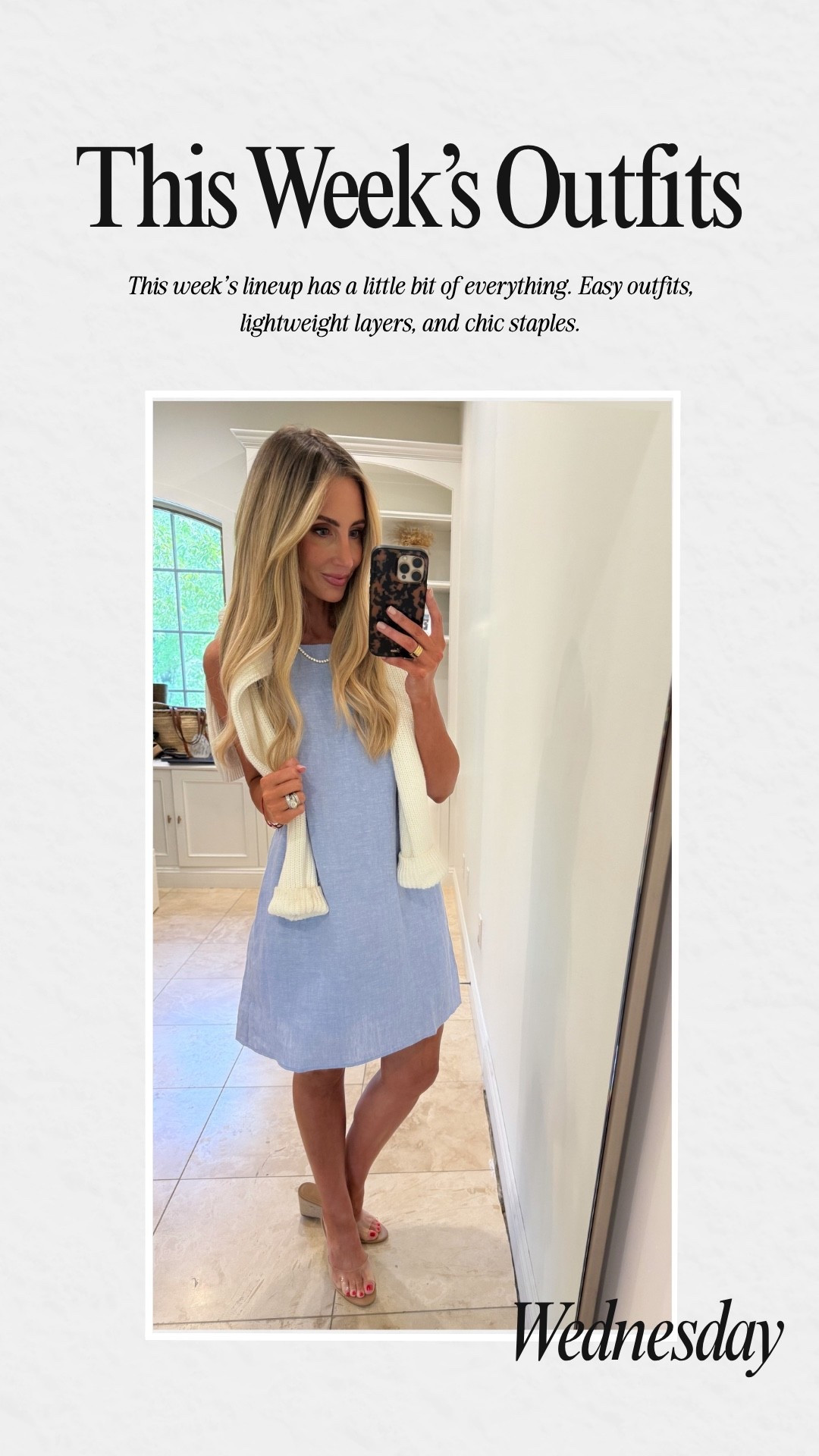 This week’s outfits !