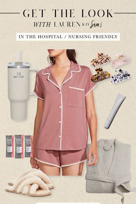 in the hospital / nursing friendly outfit 🤍

#LTKbump