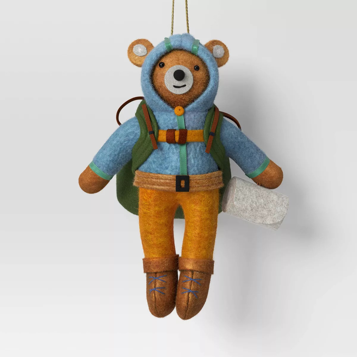 Christmas Fabric Camping Bear Ornament - Wondershop™ | Target