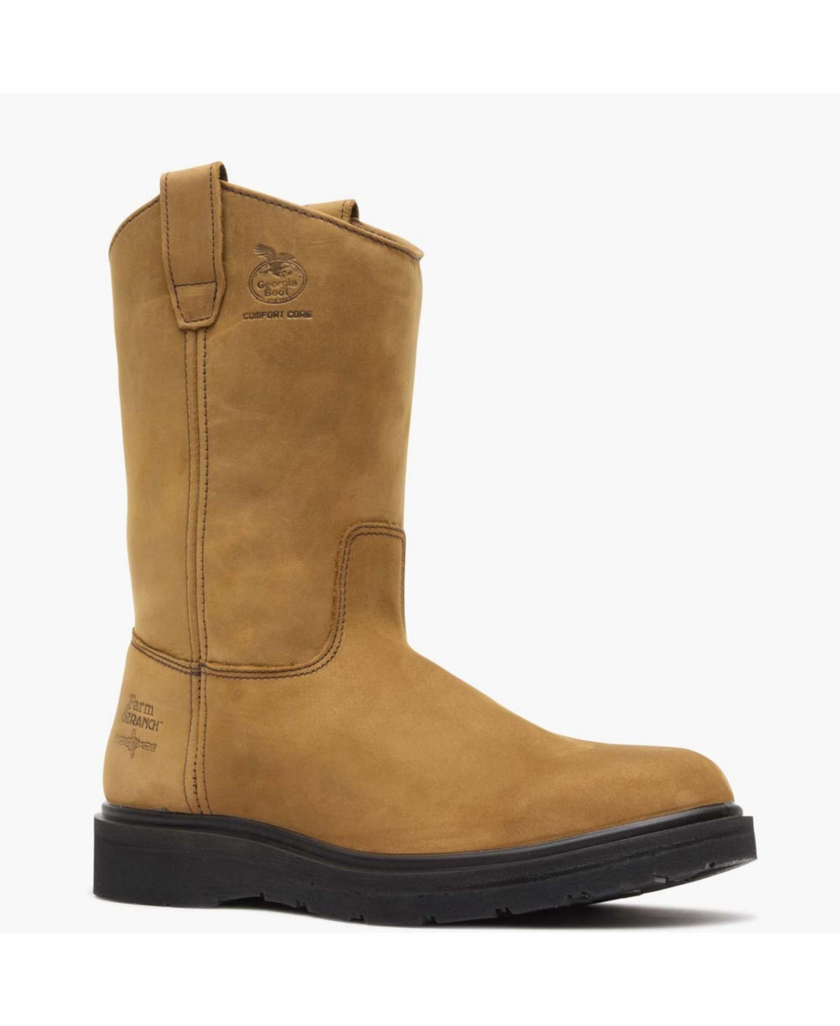 Georgia Boot Men's Farm and Ranch Pull On Work Boot | Macy's