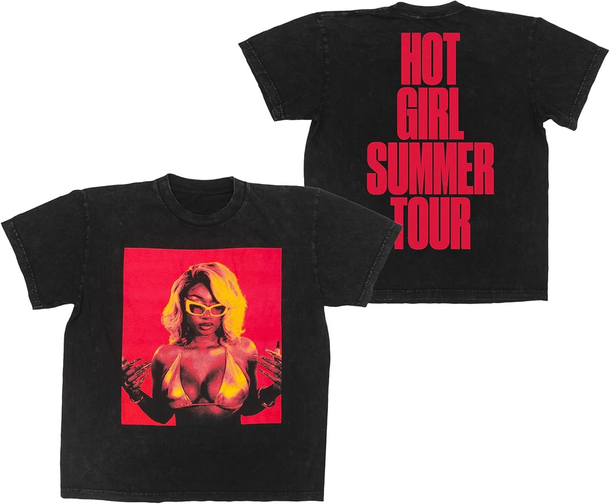 Megan Thee Stallion Official Merch Hot Girl Summer Tour T-shirt | Amazon (US)