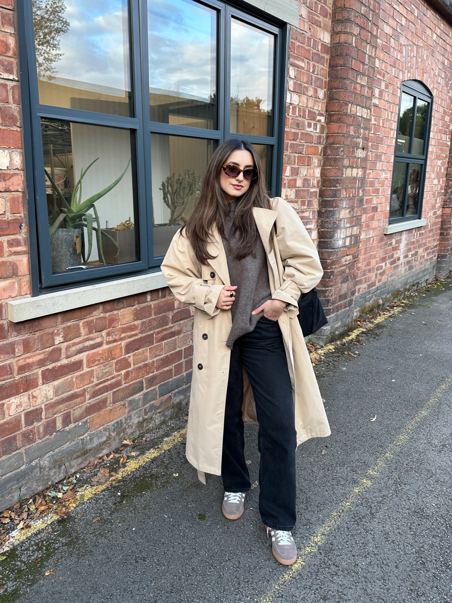 Autumn outfit inpso 🤎
Officially that time of year where you can throw a tench on top of any outfit and it looks chic! #outfitinspo #autumnoutfit 

#LTKautumn #LTKuk #LTKshoes