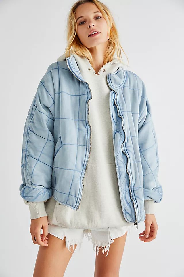 Dolman Quilted Knit Jacket | Free People (Global - UK&FR Excluded)