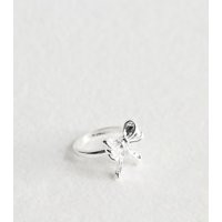 Silver Tone Bow Ring New Look | New Look (UK)