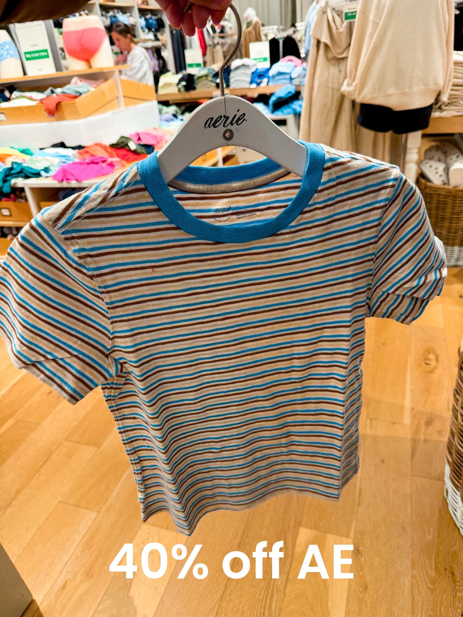 The perfect basic tee! @ae 

#LTKootd #LTKgrwm #LTKmomlife