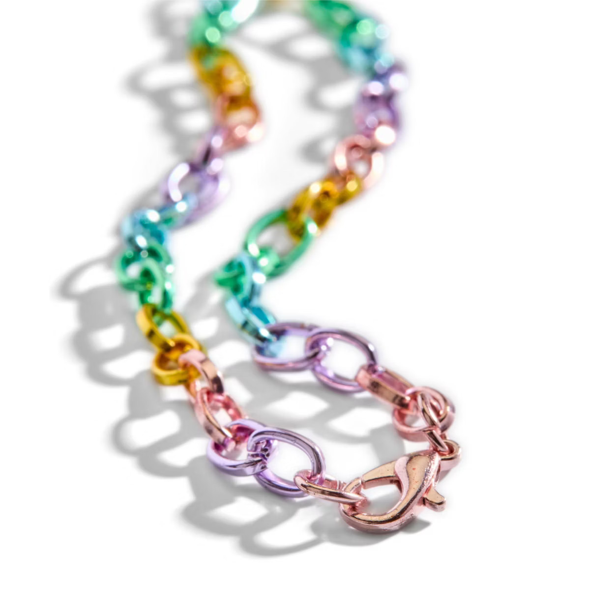 FAO Schwarz Charm Squad Rainbow Necklace | Target