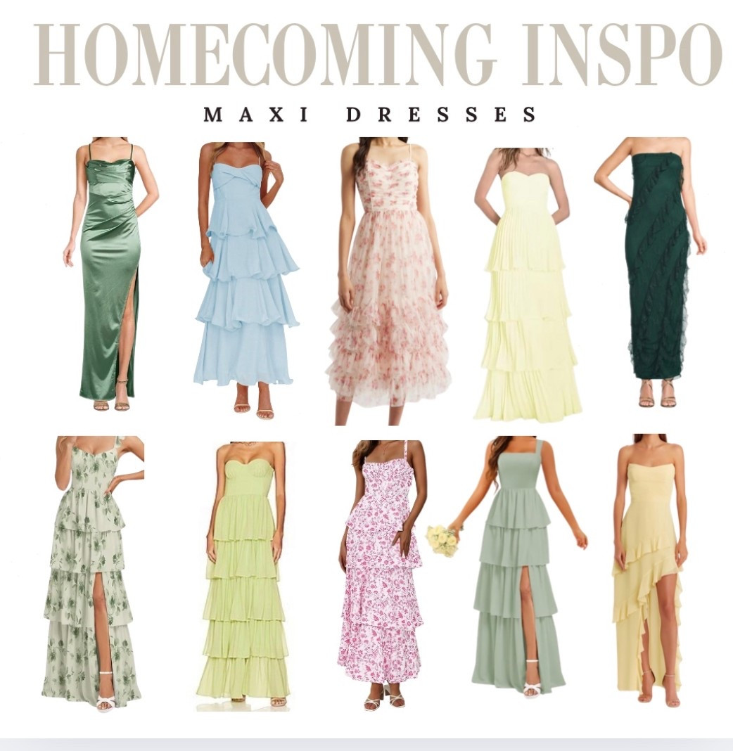  Bring back a long dress for formal events!! These are trending styles for homecoming and the Revolve light green dress, available in other colors, is still my all time favorite! 

#LTKParties #LTKStyleTip #LTKKids