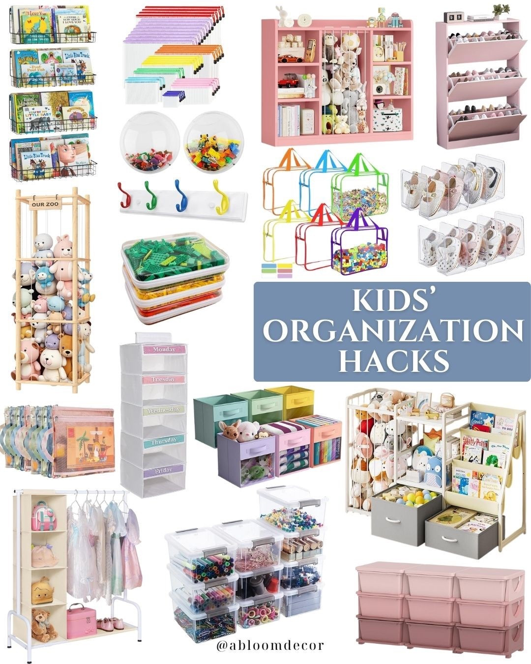 The new year makes me want to create better systems to keep my house clean. The first place I plan to start is with some of these kids’ organization hacks, especially the stuffed animal organizers! 

#LTKmomlife #LTKHome #LTKKids