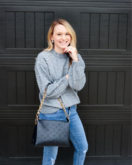 Lisi Lerch is having their after Christmas SALE! Grab almost everything 40% off + some items up to 70% off!! (Discount applied at checkout)

//
DH Gate
Pearl Sweater
NYE outfit
Louis Vuitton 
Louis Vuitton Dupe

#LTKitbag #LTKsalealert #LTKFind