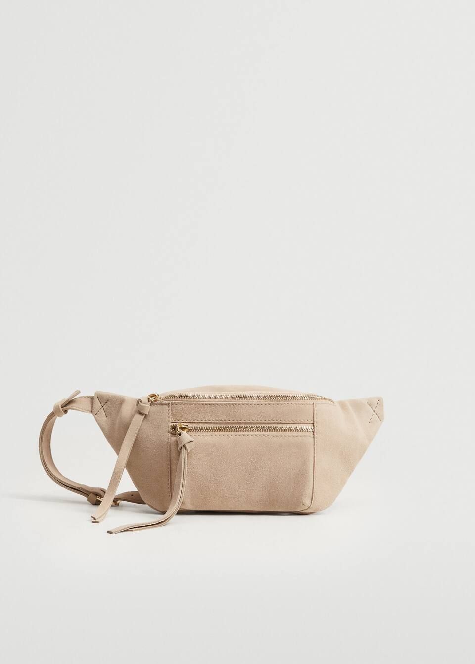 Leather bum bag | MANGO (US)