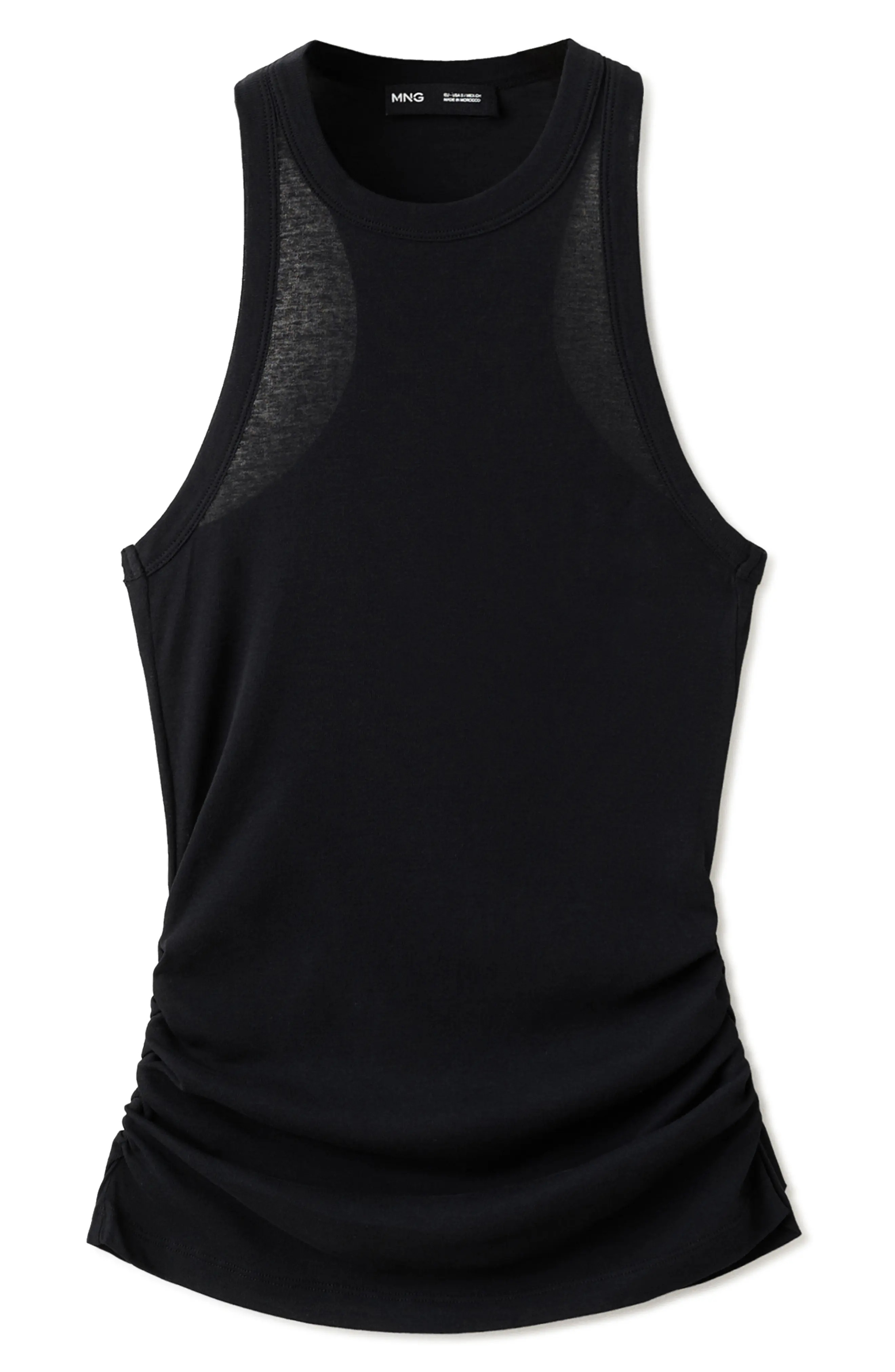 Starring Hailey Bieber Ruched Cotton Top (Women) | Nordstrom | Nordstrom
