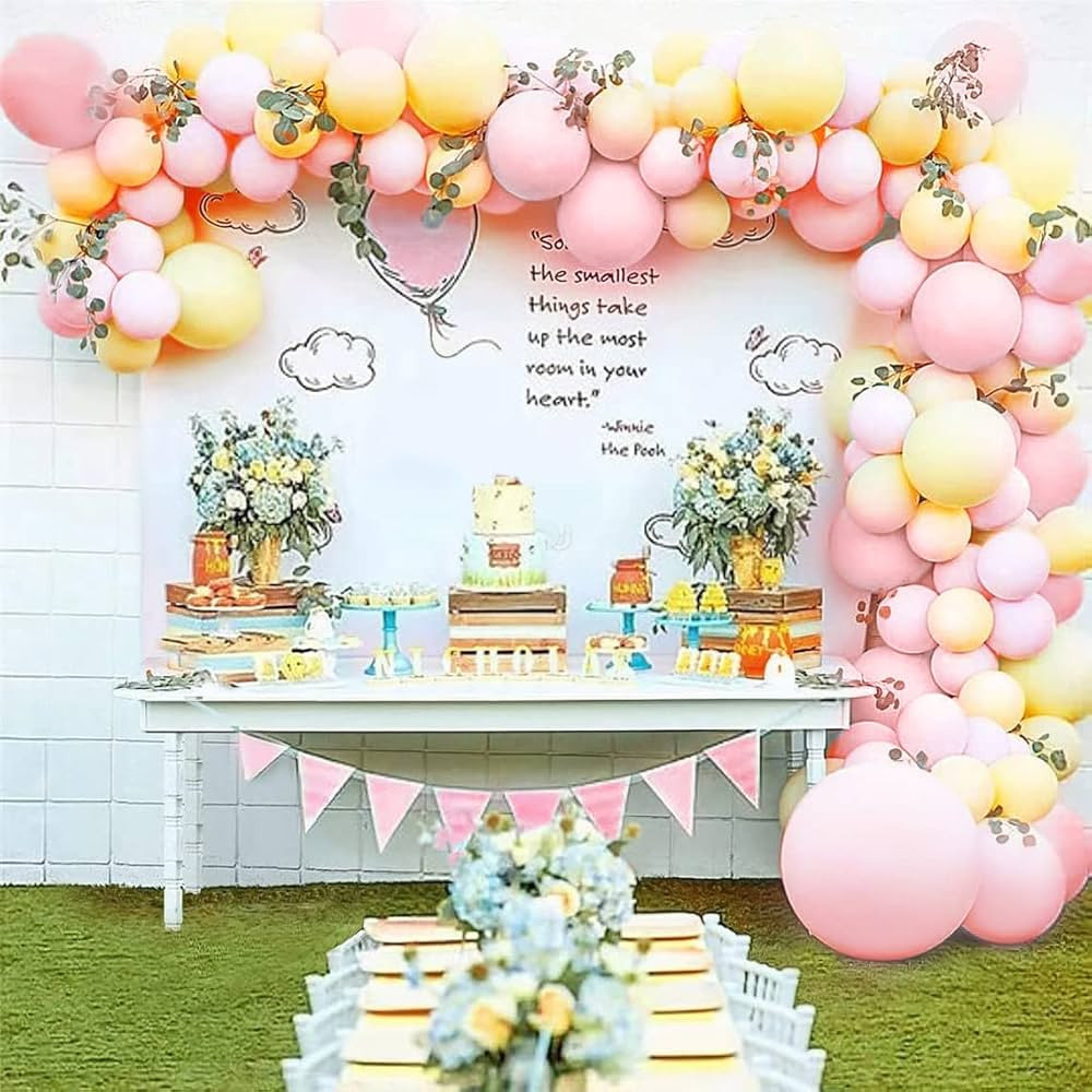 Pastel Balloon Garland Arch Kit Diy Balloon Bouquet Garland Kit Ideal for Baby Shower Wedding Bir... | Amazon (US)