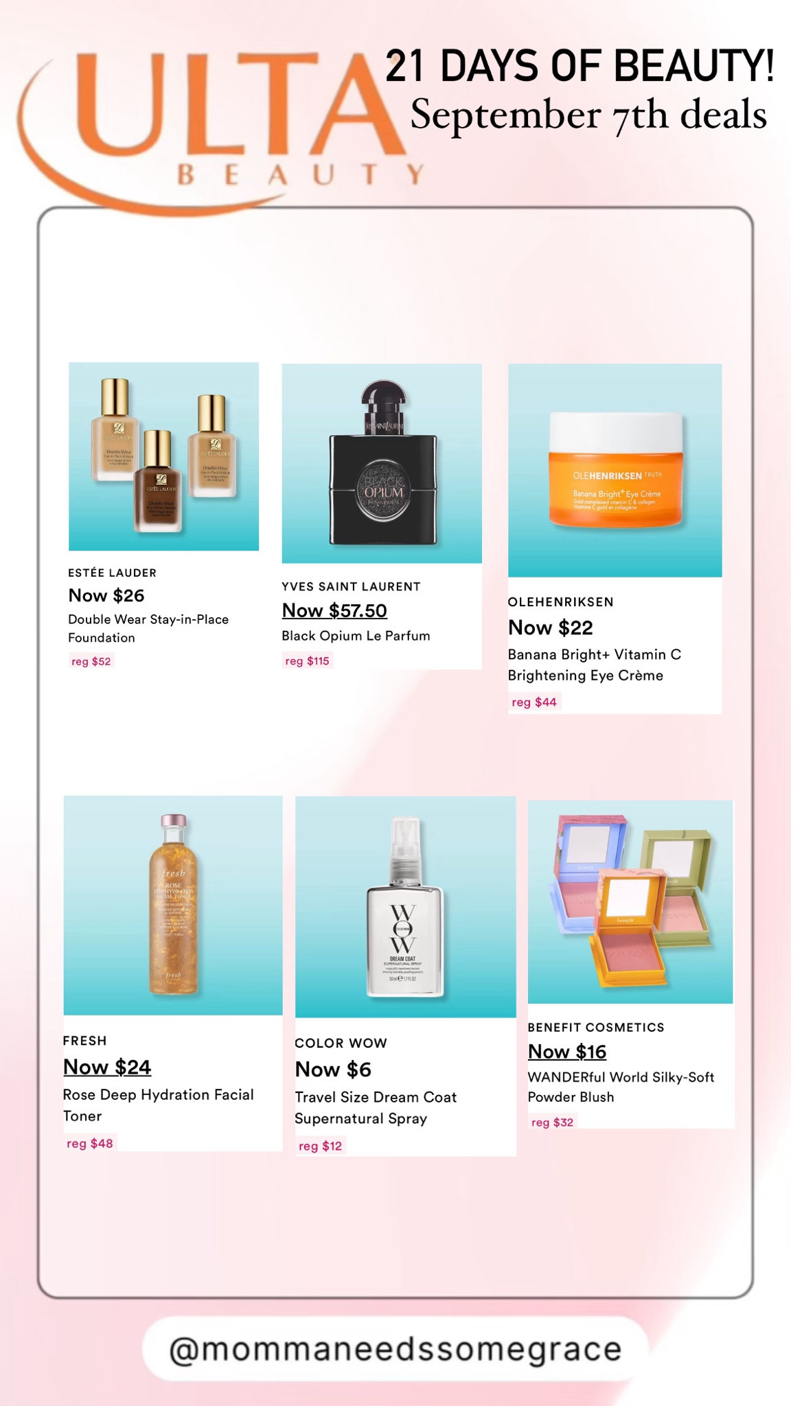 Ulta 21 days of beauty! September 7th deals!

#LTKSaleAlert #LTKFallSale #LTKBeauty