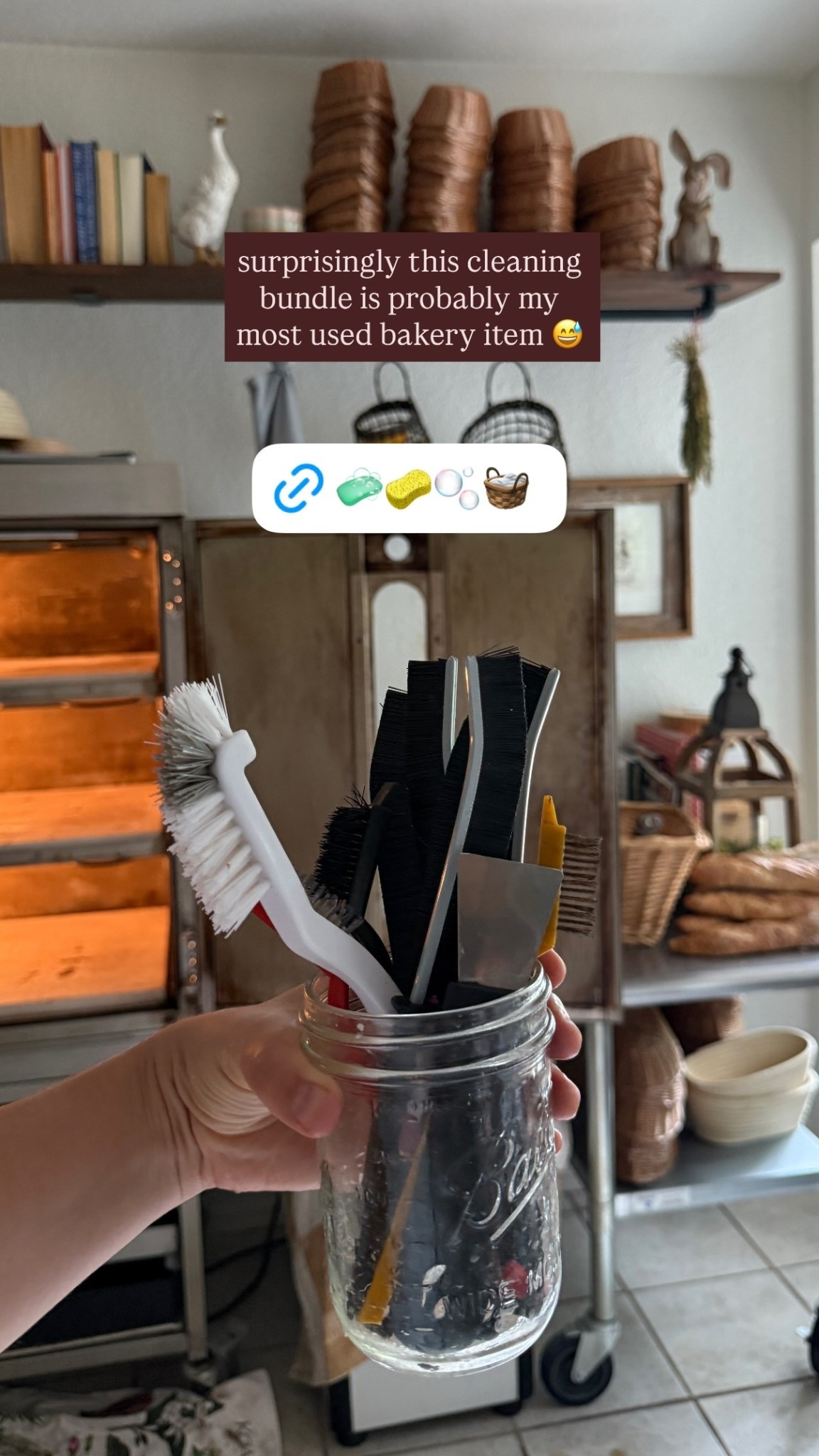 surprisingly this cleaning bundle is probably my most used bakery item 😅