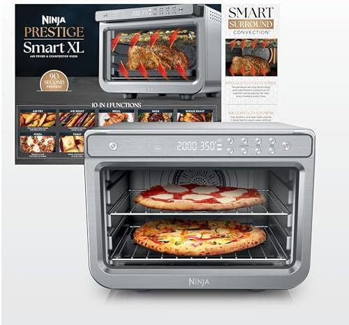 Ninja Air Fryer & Toaster Oven Combo | 10-in-1 Prestige Smart XL Countertop Oven | Bake up to 20 ... | Amazon (US)
