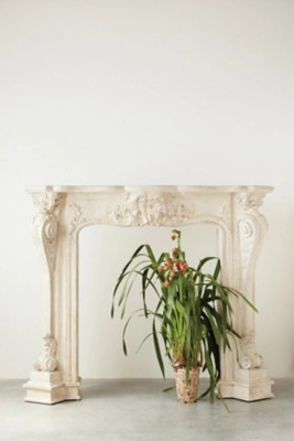 Storied Home Decorative 11" Fireplace Mantel | Ashley Homestore