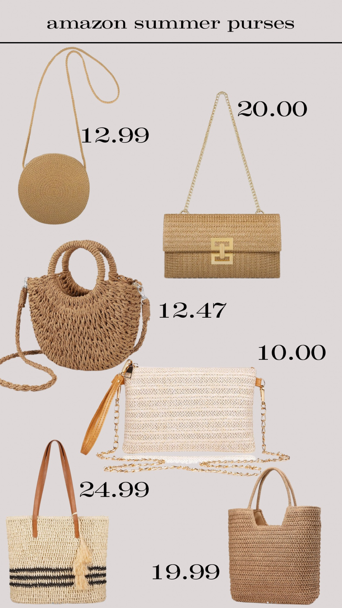 Stunning purses from Amazon on a budget! #budgetfashion

#LTKSaleAlert #LTKFindsUnder50