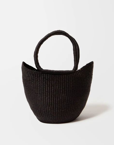 Bohemian Market Basket - Black (Petite) | The Little Market