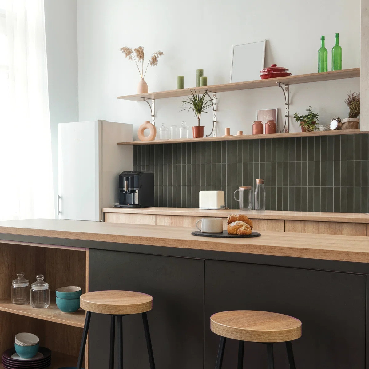 Smart Tiles Peel and Stick Gel Backsplash Tile Morocco 11.5'' x 9'' (Set of 4) & Reviews - Wayfair Canada | Wayfair North America