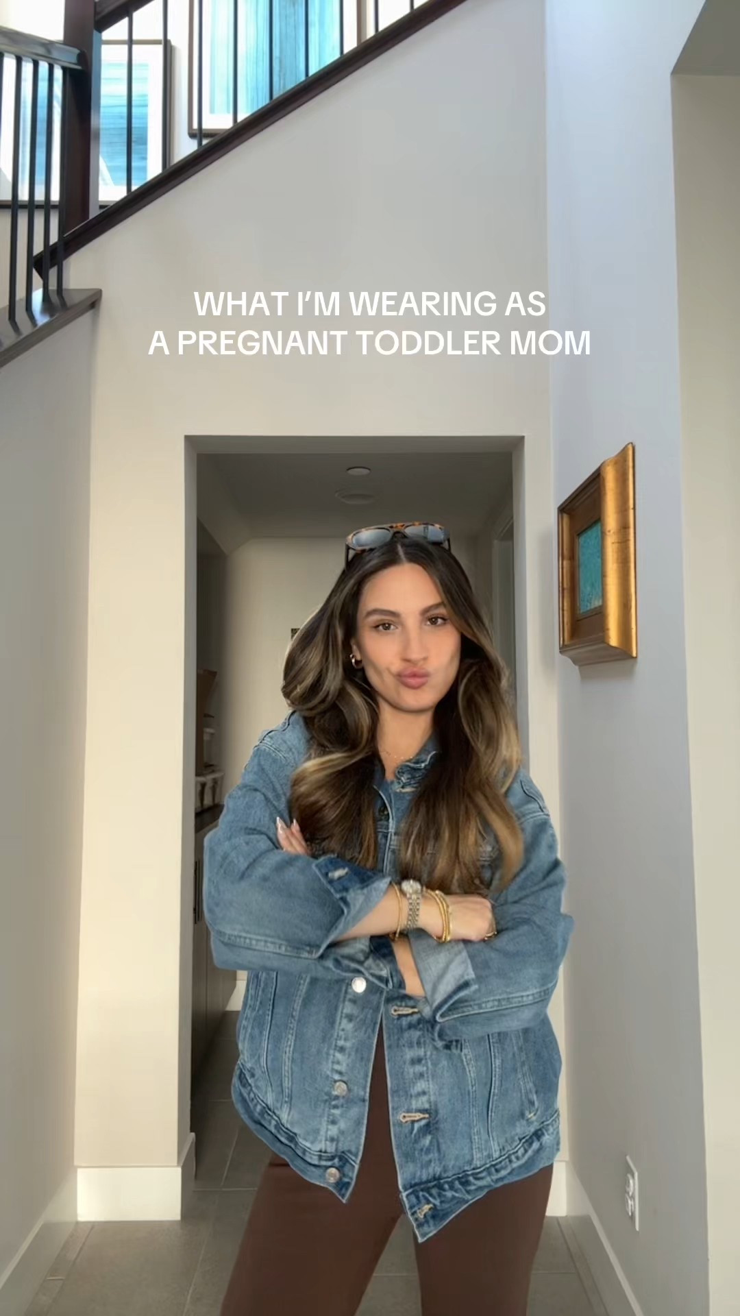 Chasing a toddler around today while 27 weeks pregnant 

#LTKmomlife #LTKBump #LTKootd