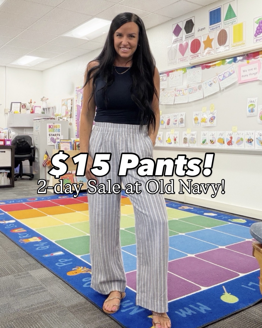$15 pants at Old Navy! (Perfect for teachers!!) 😍

These pull-on pants are a lightweight option for a hot day when you don’t want to wear shorts. They are also a perfect style for teachers, moms with play dates, spring or summer vacation, or meeting friends for happy hour on the patio! ☀️ Simply add a white tshirt or tank top and your favorite sandals (and a denim jacket if needed).

I’m 5’5” for reference and in my normal size S for the linen-blend pants.



@oldnavy #oldnavystyle #oldnavy #salealert #findsunder25 #teacheroutfit teacher outfit of the day, vacation outfit, old navy sale

#LTKootd #LTKSaleAlert